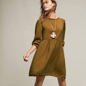 Lacausa | Anthropologie | Parkington Dress in Green
